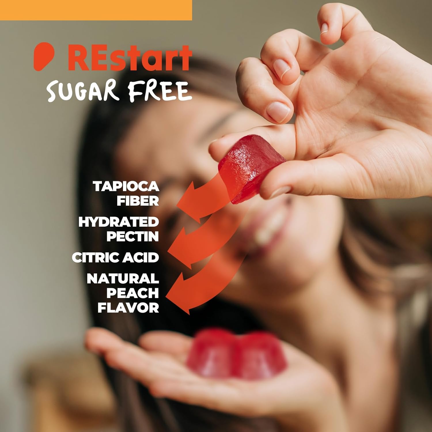 Gomitas de aceite de semilla de calabaza I sin azúcar, sin gluten, sin OMG, suplementos dietéticos orgánicos I crecimiento del cabello, piel
