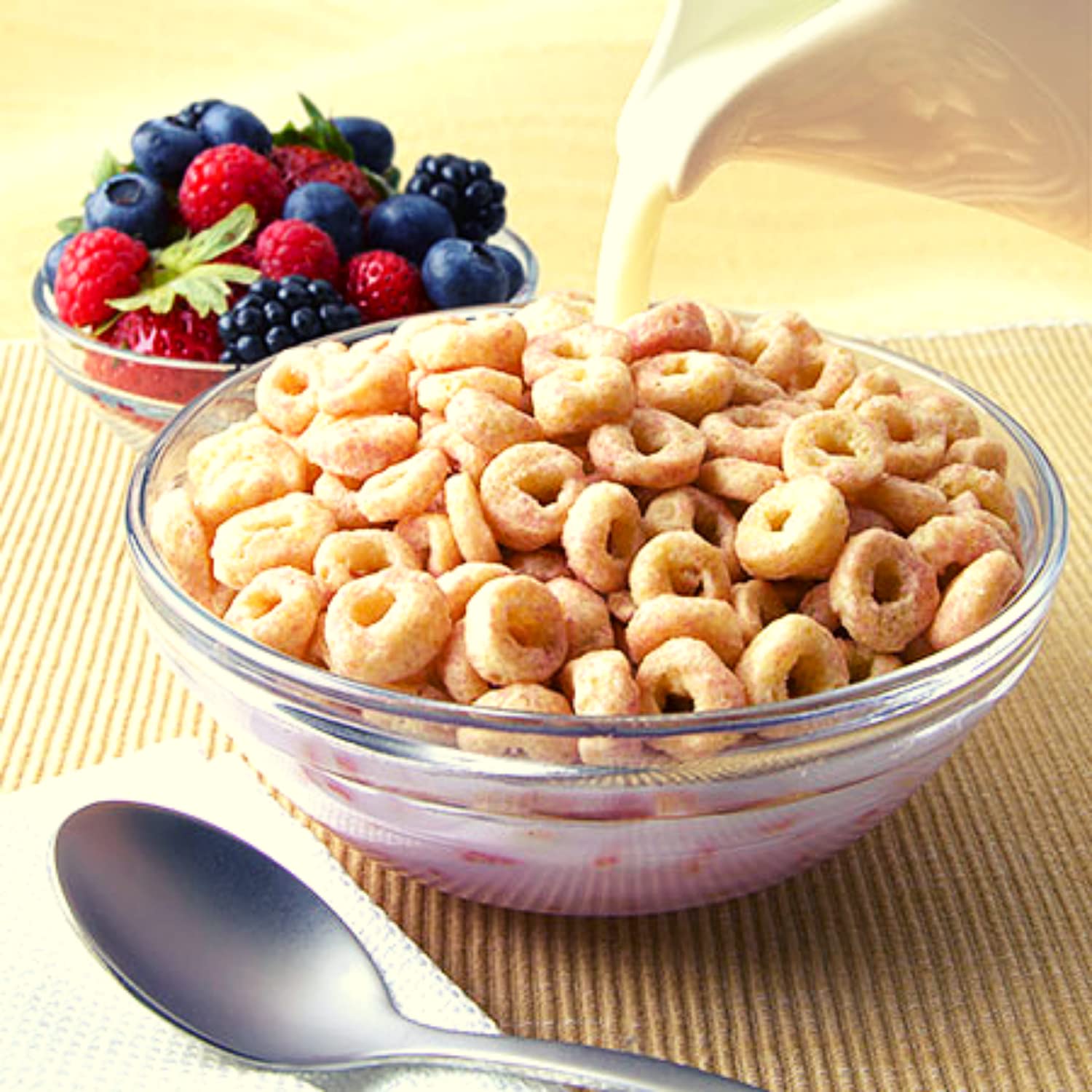 FITWISE – Cereal alto en proteínas, 0.53 oz de proteína, bajo en azúcar, compatible con proteínas ideales, 7 porciones por caja (baya mezclada)