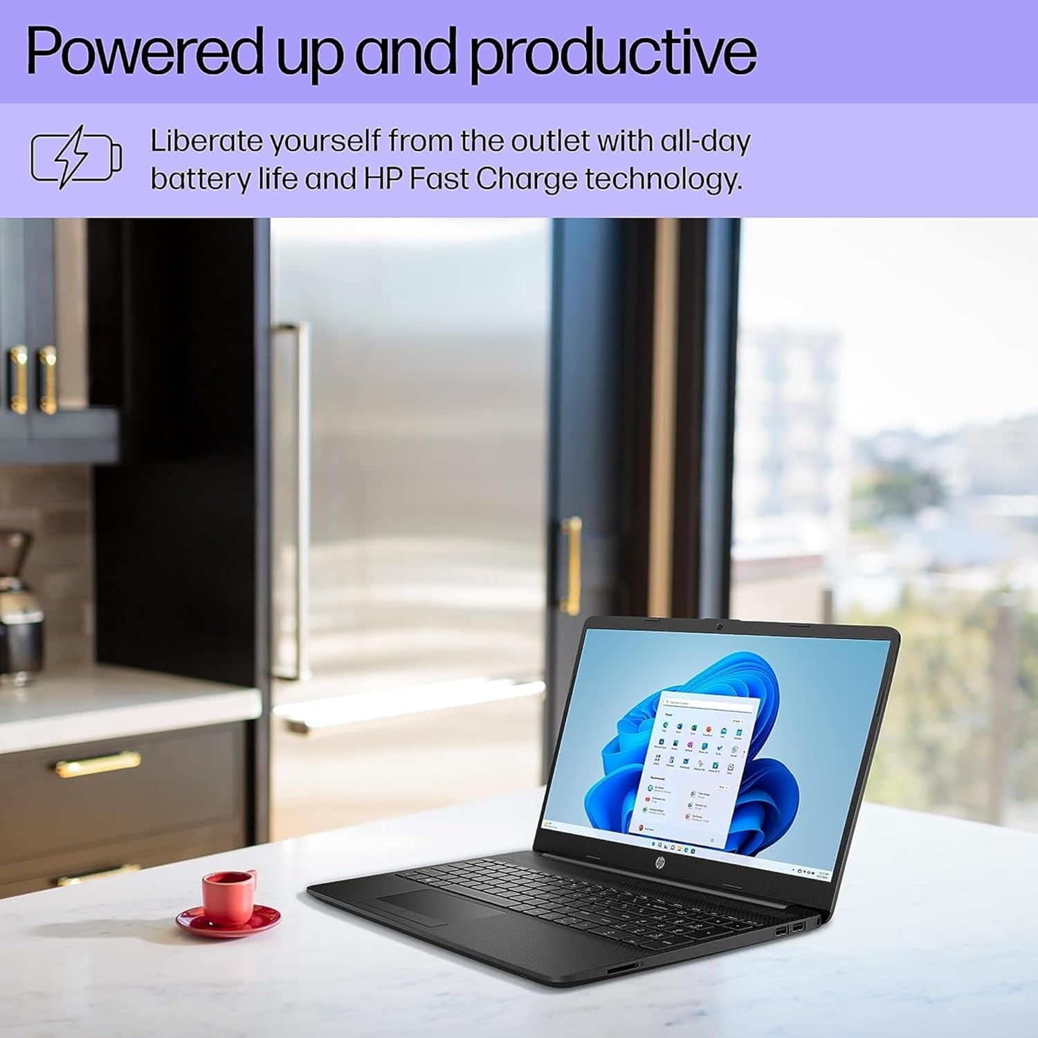 HP Ordenador portátil, pantalla HD de 15,6 pulgadas, procesador Intel Pentium Silver N5030 de 4 núcleos, memoria de 16 GB, SSD de 1 TB, Office 365