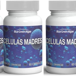 Celulas Madres – Suplemento de células madre para antienvejecimiento y longevidad, sin OMG, sin gluten, cápsulas vegetarianas, 60 unidades (4) Celulas Madres – Suplemento de células madre para antienvejecimiento y longevidad, sin OMG, sin gluten, cápsulas vegetarianas, 60 unidades (4)