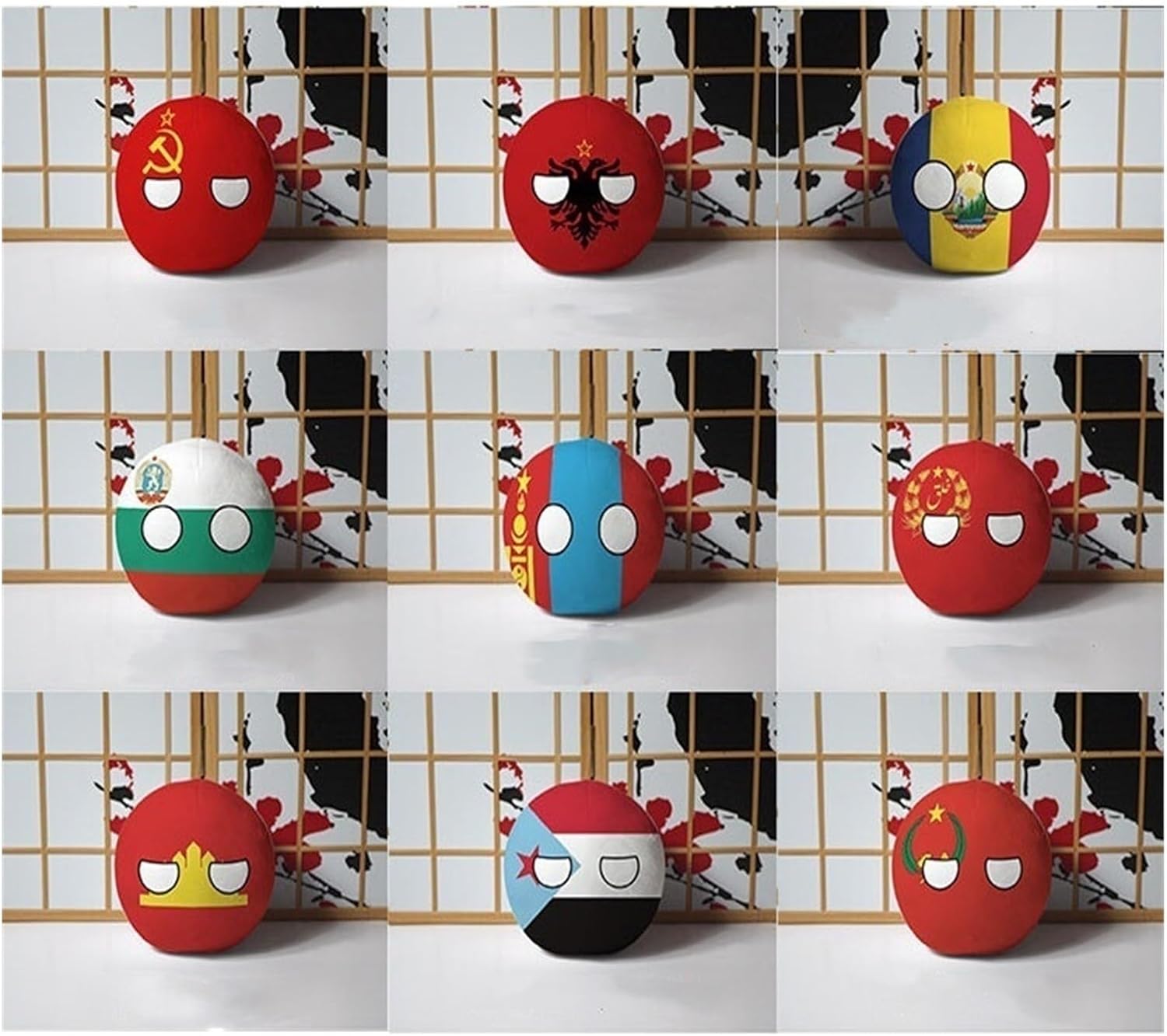 Pelota de Polonia de 7.9 pulgadas, pelotas de campo de Alemania, Canadá, Francia, pelota de campo, decoraciones, cosplay de anime, pelotas de campo,