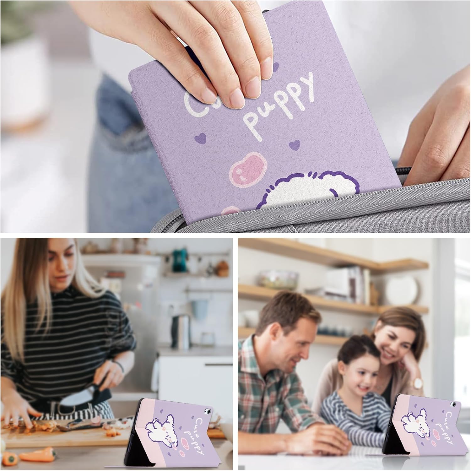 Funda para iPad de 10.9 pulgadas de 10.9 pulgadas de 10. generación 2022, para iPad de 10 generaciones, divertido y lindo estilo de animales de