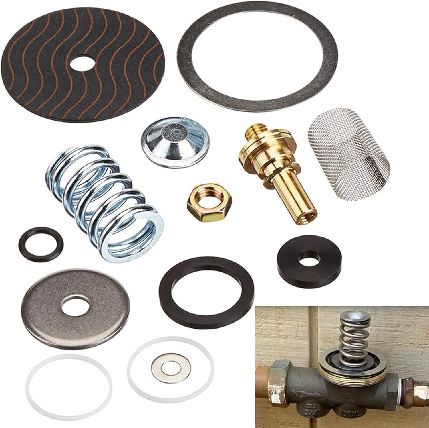Kits de reparación de válvulas reductoras de presión RK34-600XL aptos para válvulas de reducción 600 y 600XL de 34″