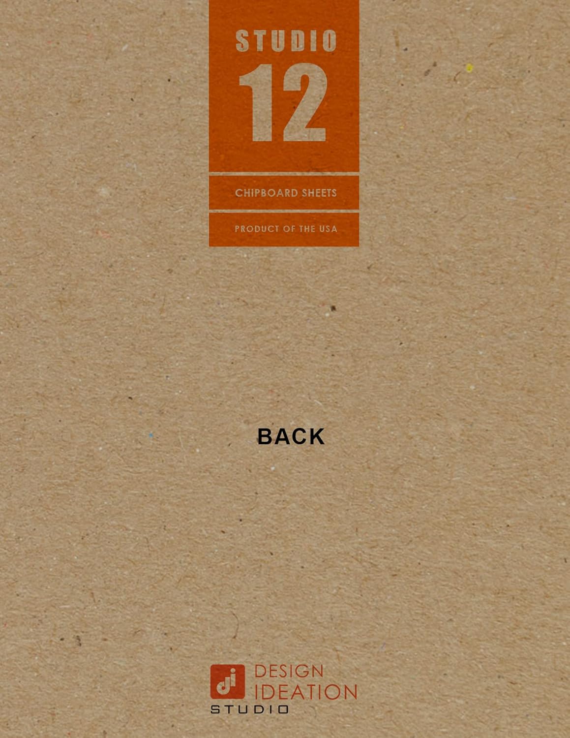 Color Blanco Chipboard Hojas. Gran Para Proyectos creativos y protección de valiosos fotos y documentos. (Jumbo 8.5″ x 11″), Natural