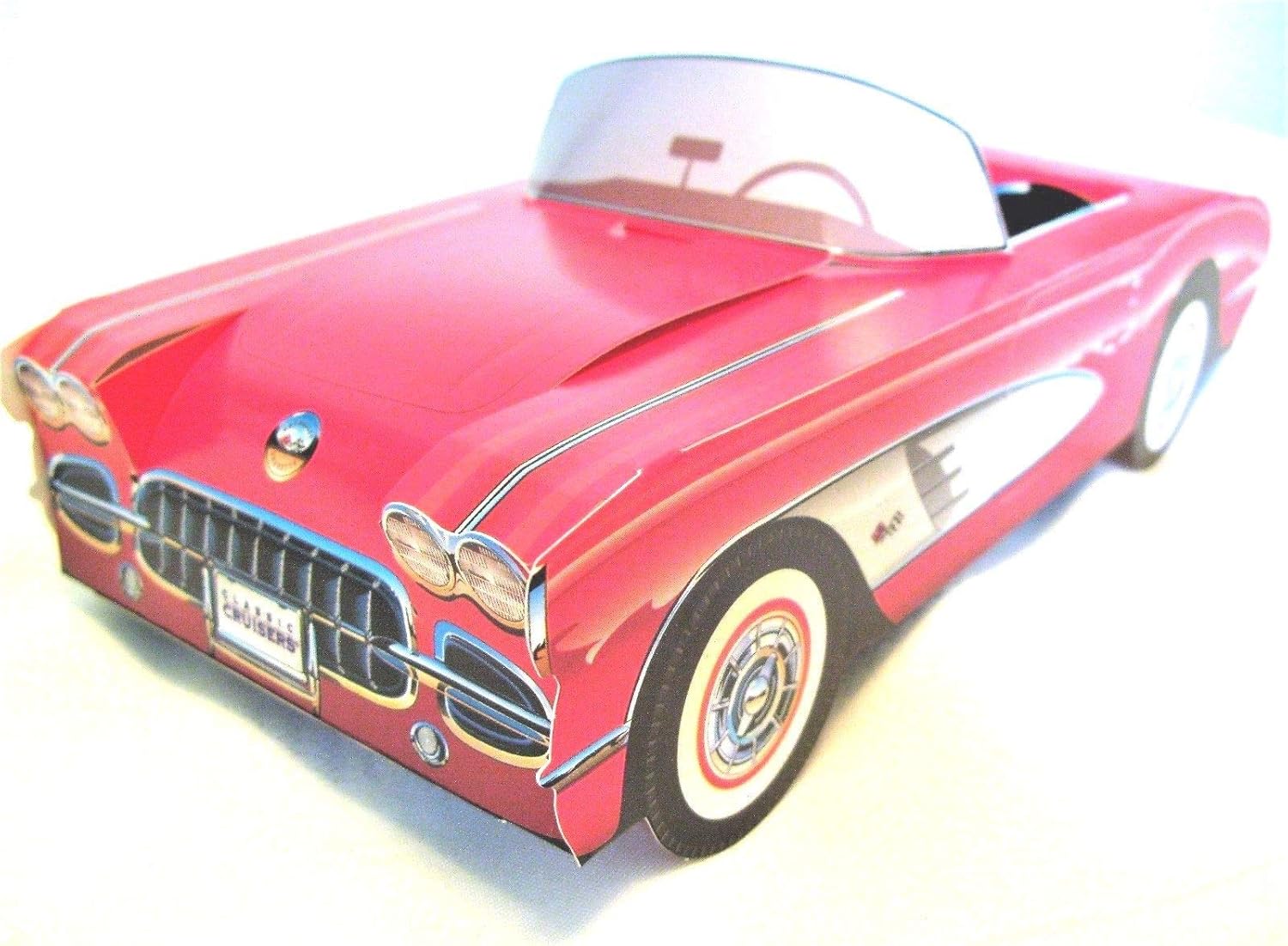 6 Carros de cartón clásicos para niños, caja de alimentos, bandeja de bocadillos, planificador de fiestas