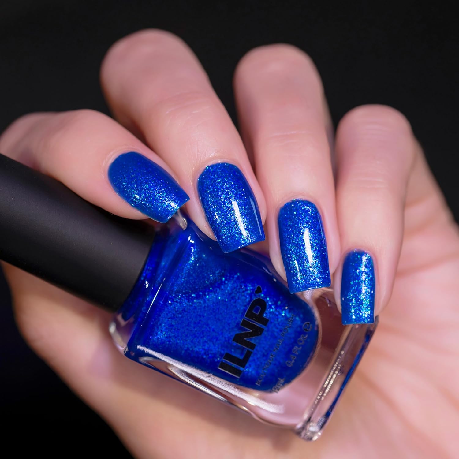 ILNP Sea Glass – Esmalte de uñas brillante azul cobalto profundo