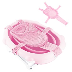 Red de soporte para asiento de baño para bebé, almohadilla suave para reposacabezas de bebé, transpirable, para recién nacidos, para bañera y ducha, Red de soporte para asiento de baño para bebé, almohadilla suave para reposacabezas de bebé, transpirable, para recién nacidos, para bañera y ducha,