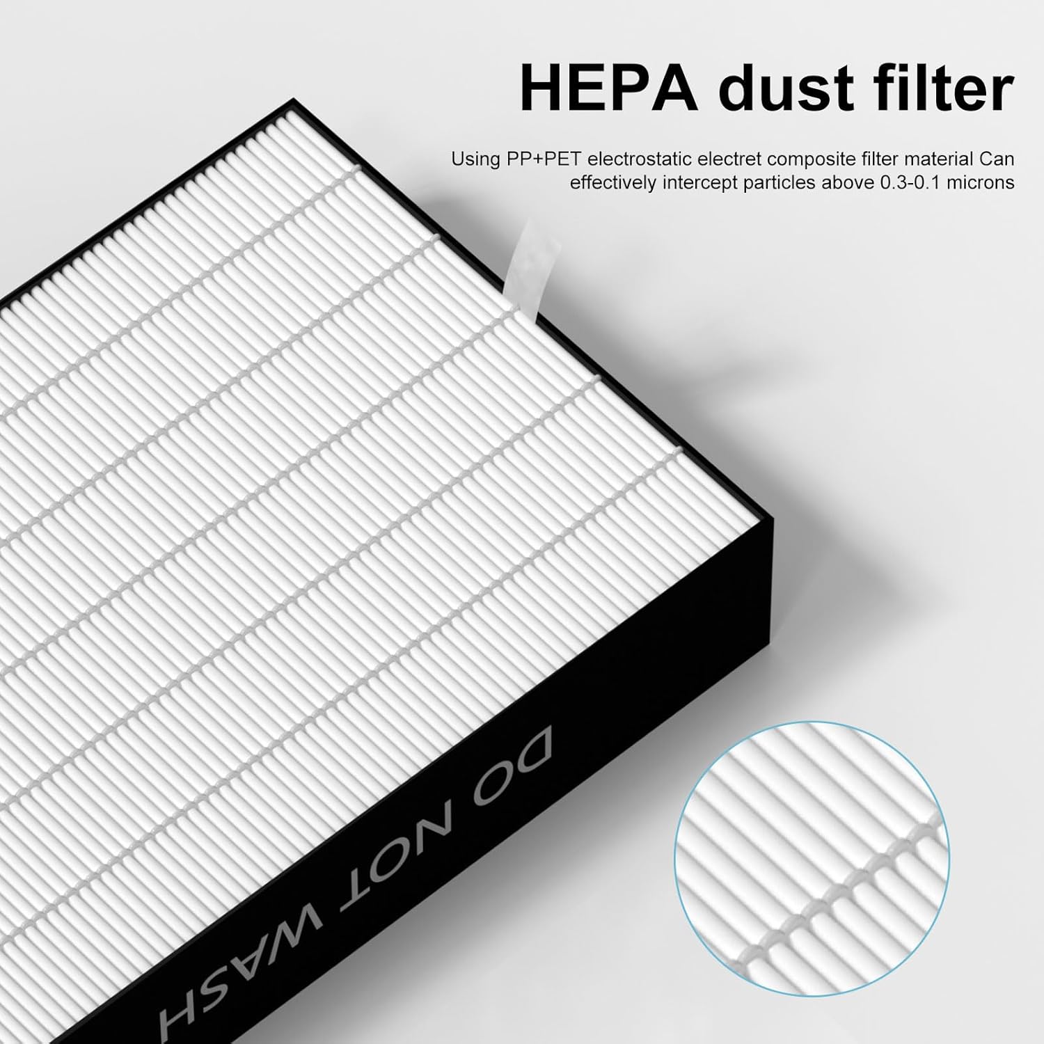 KC850U – Filtro HEPA de repuesto de alta calidad compatible con purificador de aire Sharp KC-850U KC850U, en comparación con la parte FZ-C100HFU,