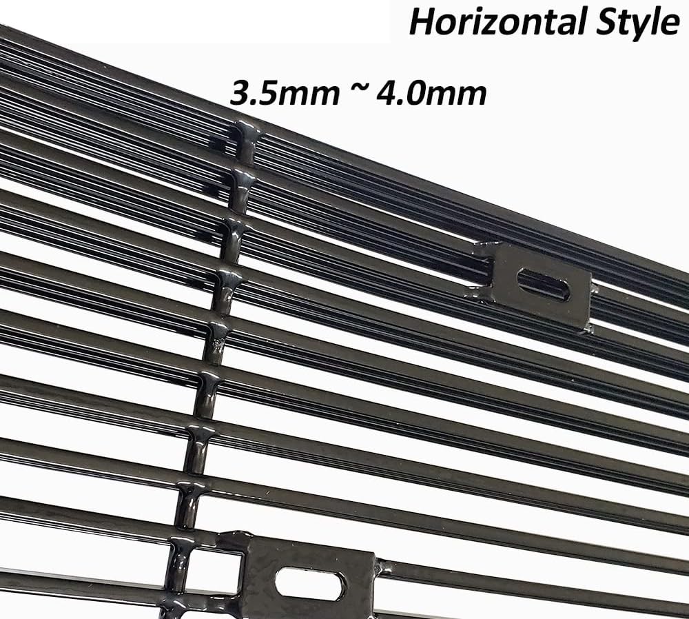 Inserto de parrilla delantera para Chevy Silverado 15002005-2006 2500HD3500 superior Chrome Billet Aluminio Rejilla Cubierta Replament