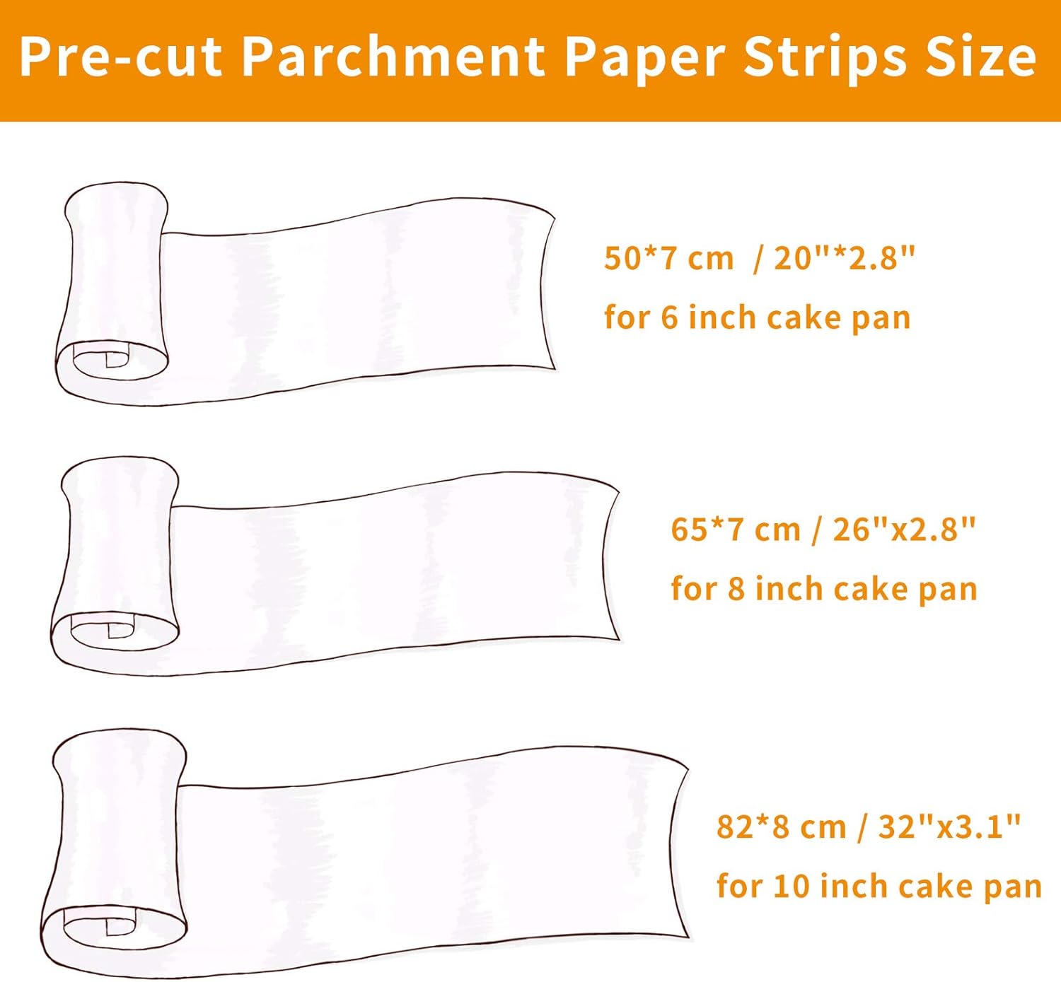 ZCONIEY Forros de papel pergamino precortados Peri para sartén de 10 pulgadas, 100 unidades, antiadherentes y resistentes al calor