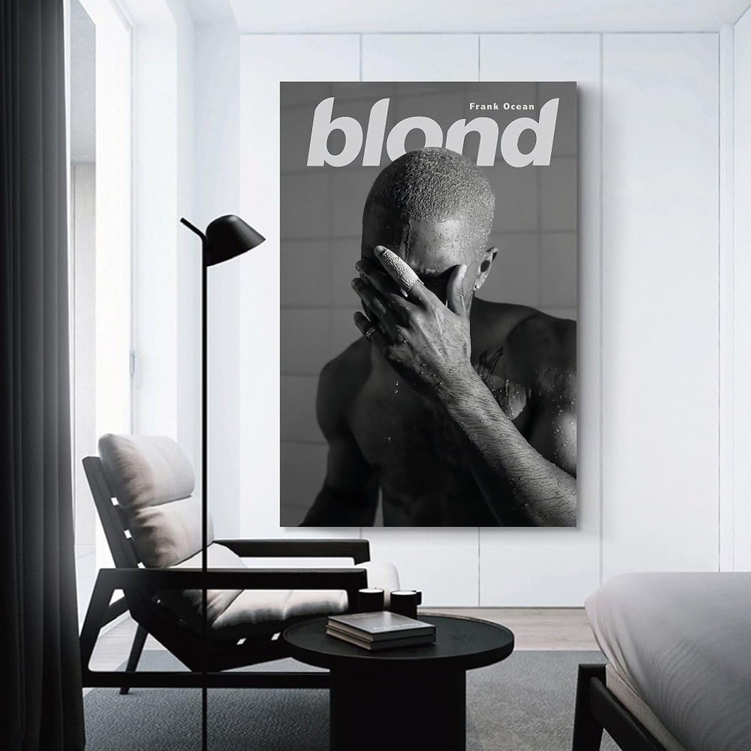 KJV Frank Ocean – Póster de rapero rubio, pintura artística, pintura estética, arte de pared, lienzo para decoración de dormitorio, 16 x 24 pulgadas