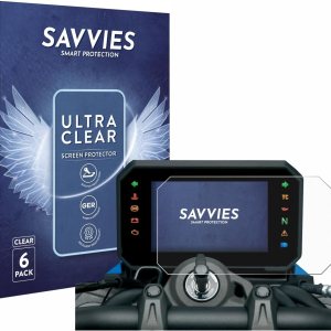 Protector de pantalla compatible con Suzuki V-Strom 800DE 2023 Protector de pantalla transparente, paquete de 6 unidades Protector de pantalla compatible con Suzuki V-Strom 800DE 2023 Protector de pantalla transparente, paquete de 6 unidades