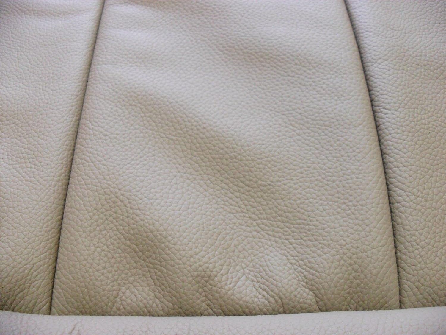 2002 a 07 para Ford F-250 Lariat Driver & Passenger Bottom Fundas de asiento de cuero TAN