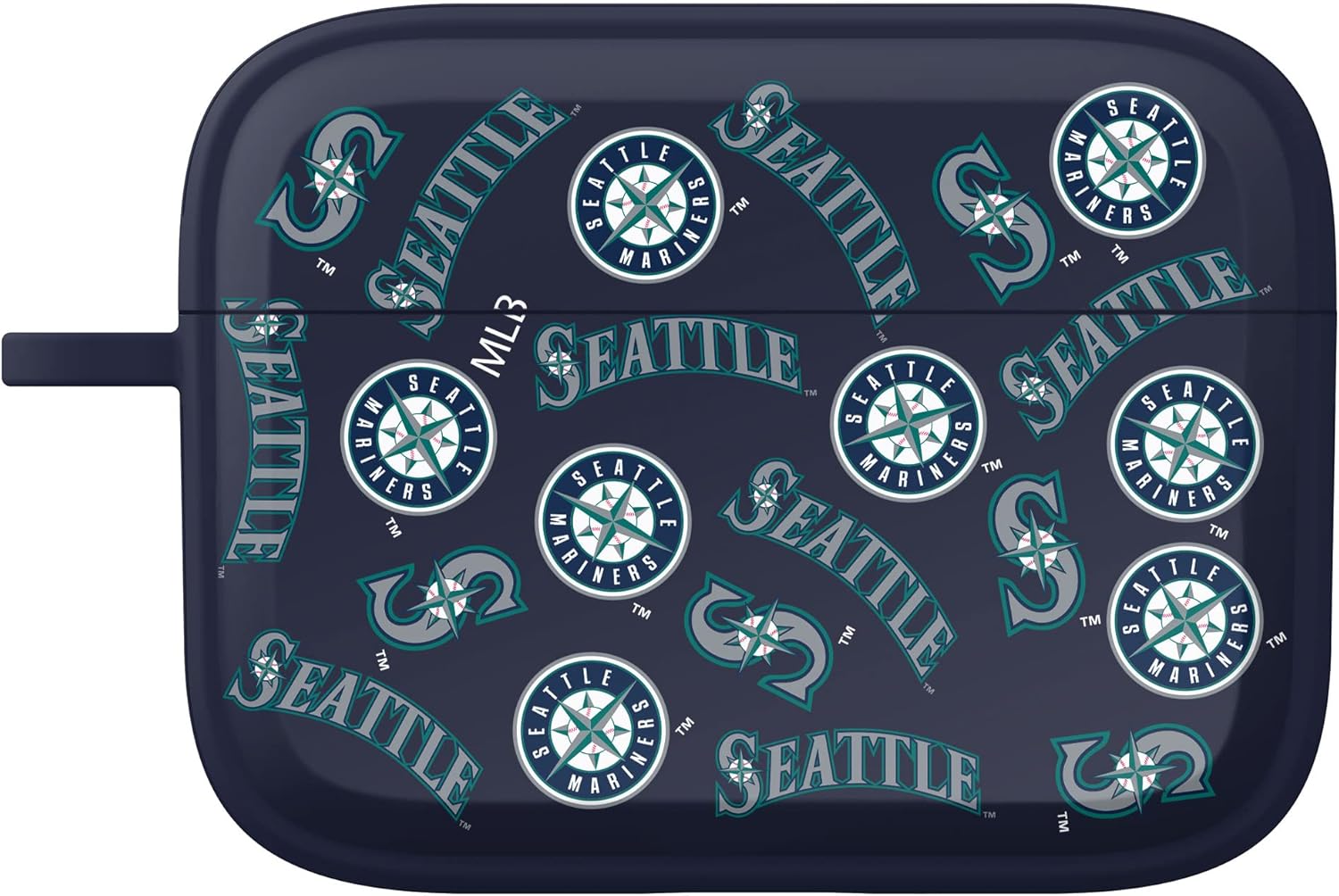 GAME TIME Seattle Mariners HDX – Funda compatible con Apple AirPods Pro (Seleccionado)