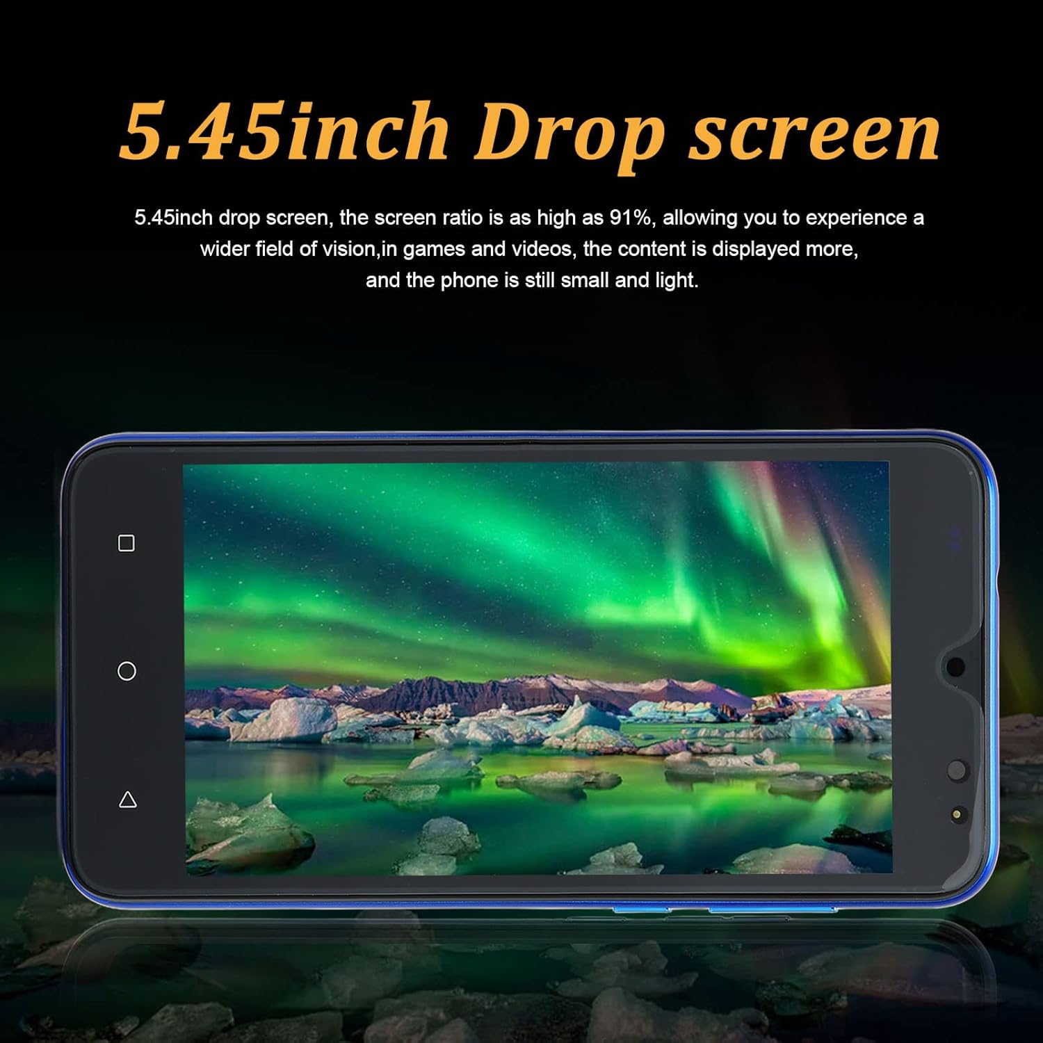 Hilitand S21 Pro – Smartphone desbloqueado para Android 10, teléfono celular desbloqueado, identificación facial desbloqueada, pantalla de 5.45