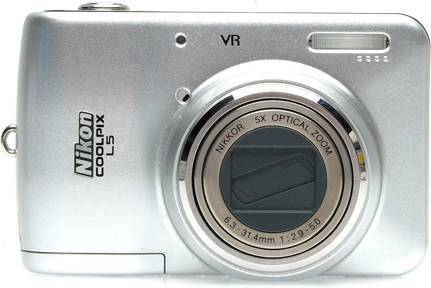 Nikon Cámara digital Coolpix L5 de 7.2MP con zoom óptico de reducción de vibración 5x