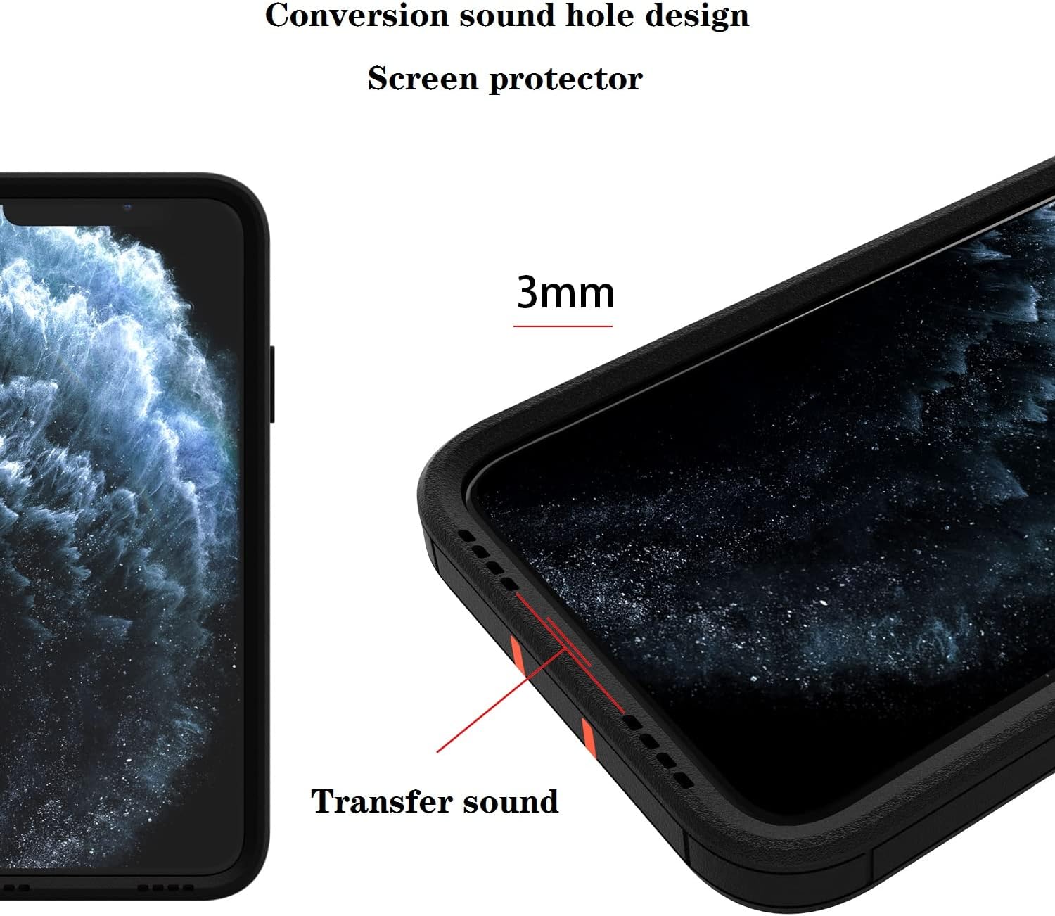 Funda diseñada para iPhone 1212 Pro con soporte, protección contra caídas que funciona con soporte magnético para automóvil, resistente al polvo,