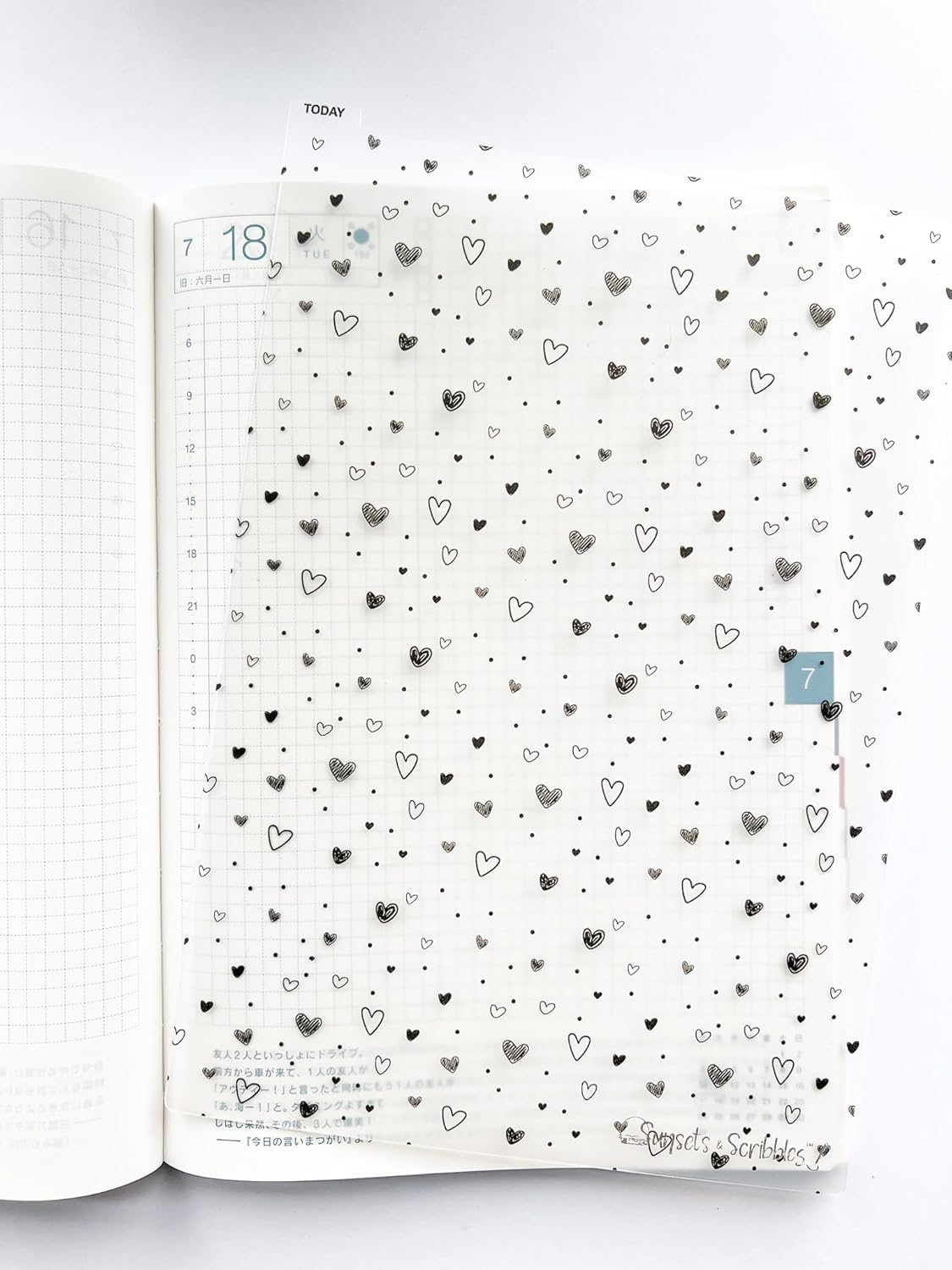 Pencil Boards, Shitajiki, Planner Writing Accessory for Journaling A5 (Cousin), A6 (Original), Weeks and Travelers Notebook Passport sized pencil