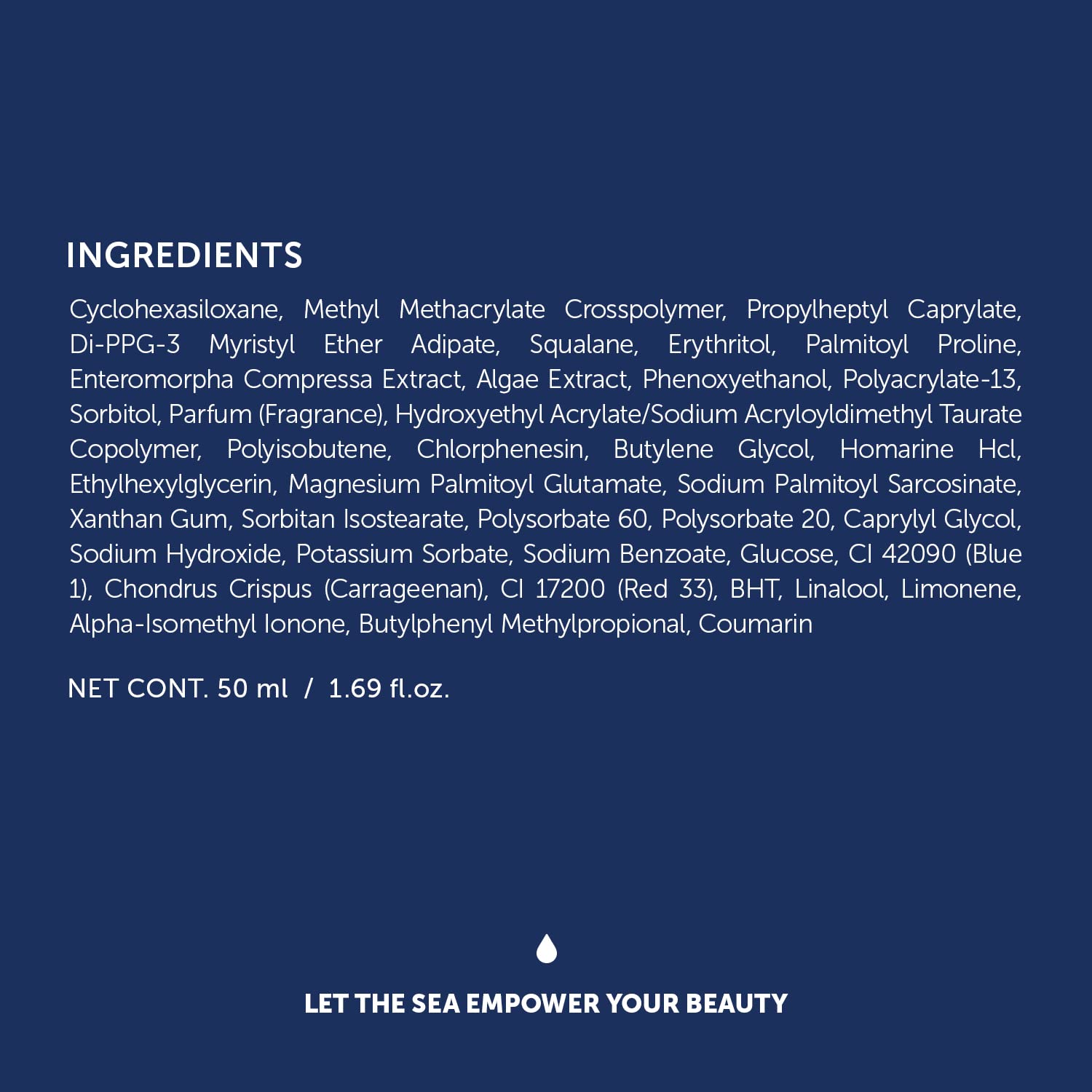 THALGO Hombres Force Marine – Crema Hidratante Intensiva 1.7 fl oz