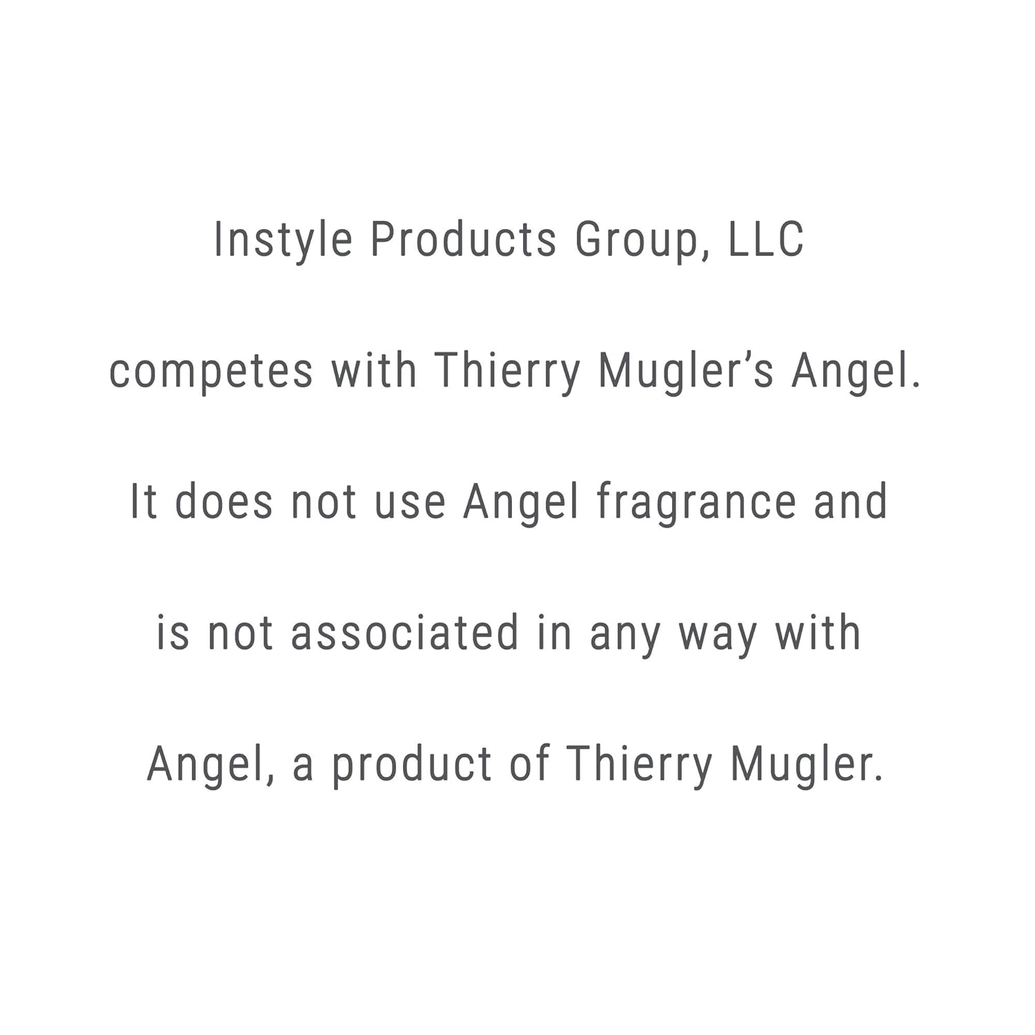 Instyle Fragrances Inspirado en Thierry Mugler’s Angel  Eau de Toilette para mujer  Vegano y sin parabenos  3.4 onzas líquidas (paquete de 2)