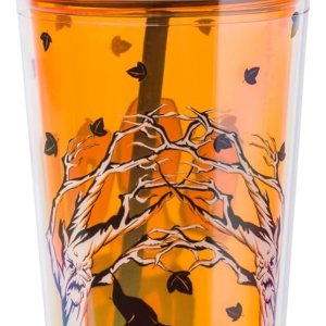 Silver Buffalo Disney Winnie the Pooh Spooky Witch – Taza fría de plástico con tapa y adorno de popote festivo Jack-O’-Lantern, 24 onzas Silver Buffalo Disney Winnie the Pooh Spooky Witch – Taza fría de plástico con tapa y adorno de popote festivo Jack-O’-Lantern, 24 onzas
