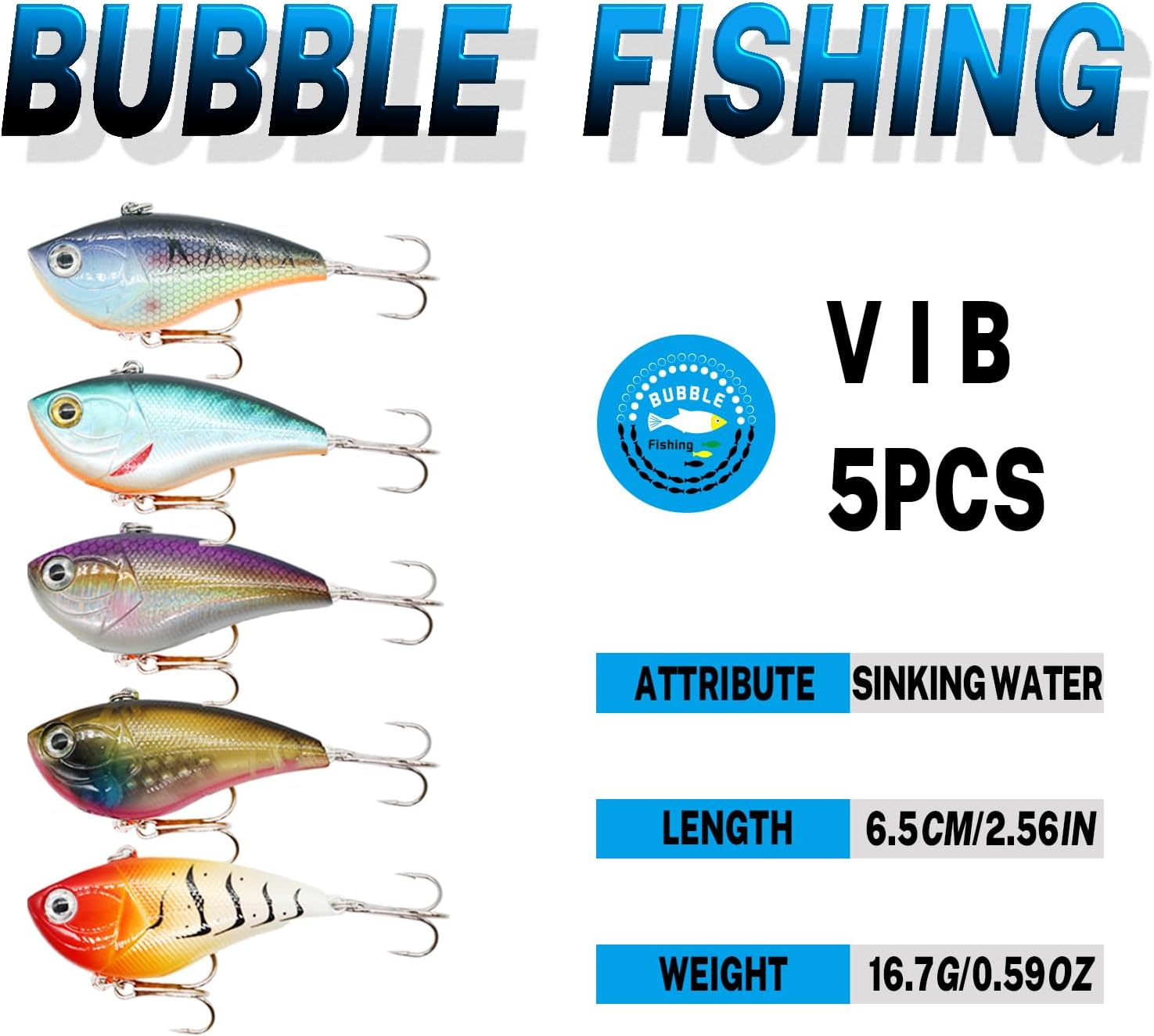BUBBLE FISHING Fishing Lures Set Minnow Crankbaits Grasshopper Bait Multi-Stage Bait Multi-Size Hard Baits