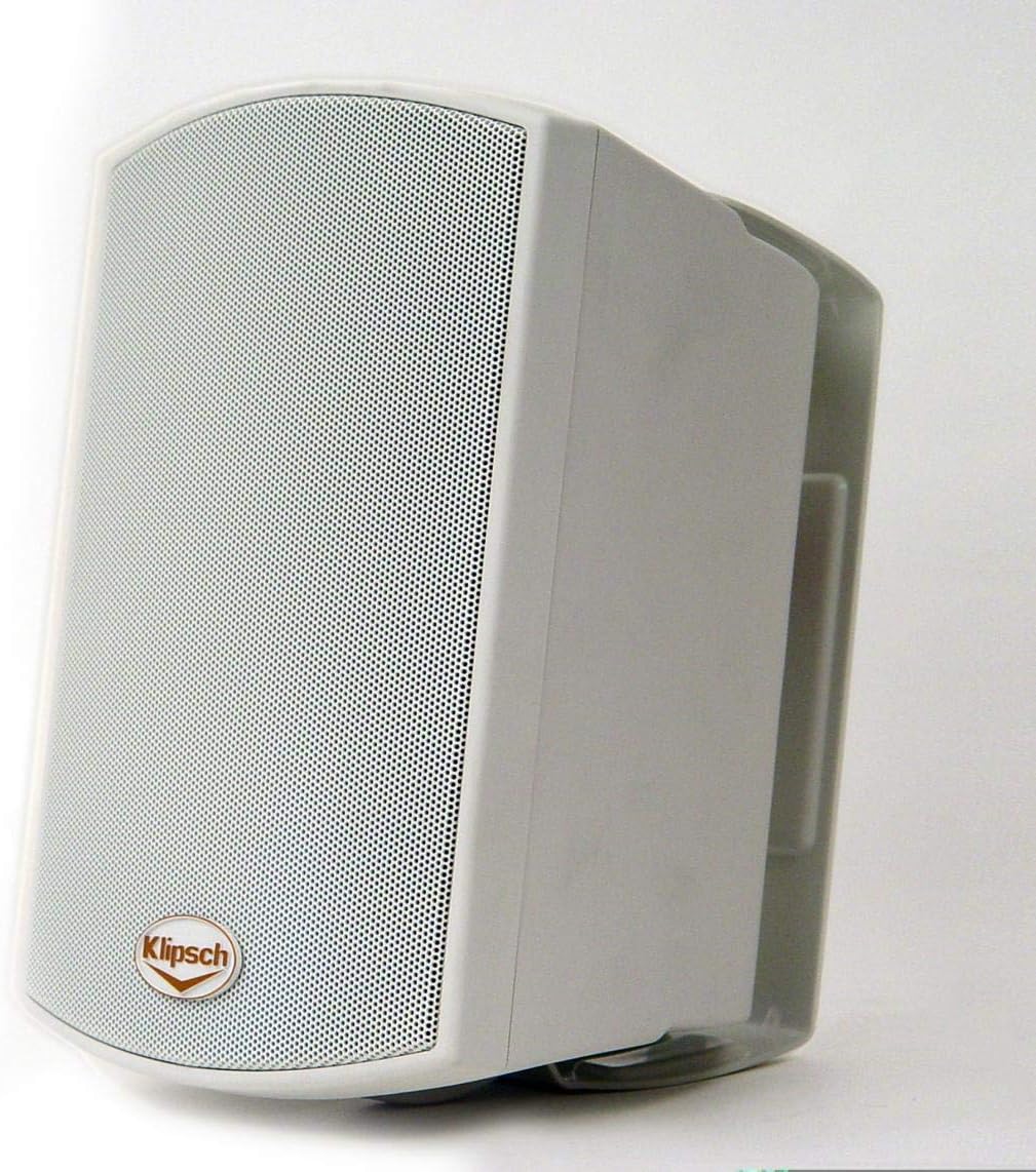 Klipsch AW-400 Altavoz interiorexterior – Blanco (par)