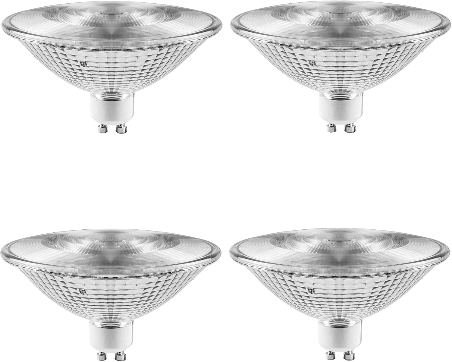LED 75R111GU10FL R111 PAR36 Reflector de luz de inundación interior GU10 de dos puntas de giro base 13W reemplazo 75 W bombilla halógena para