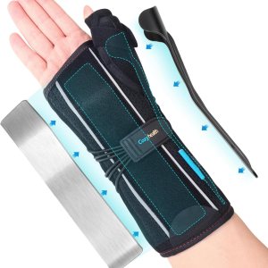 Cozyhealth Muñequera con férula espica para el pulgar para tenosinovitis de De Quervain, dolor en el túnel carpiano, estabilizador para tendinitis, Cozyhealth Muñequera con férula espica para el pulgar para tenosinovitis de De Quervain, dolor en el túnel carpiano, estabilizador para tendinitis,