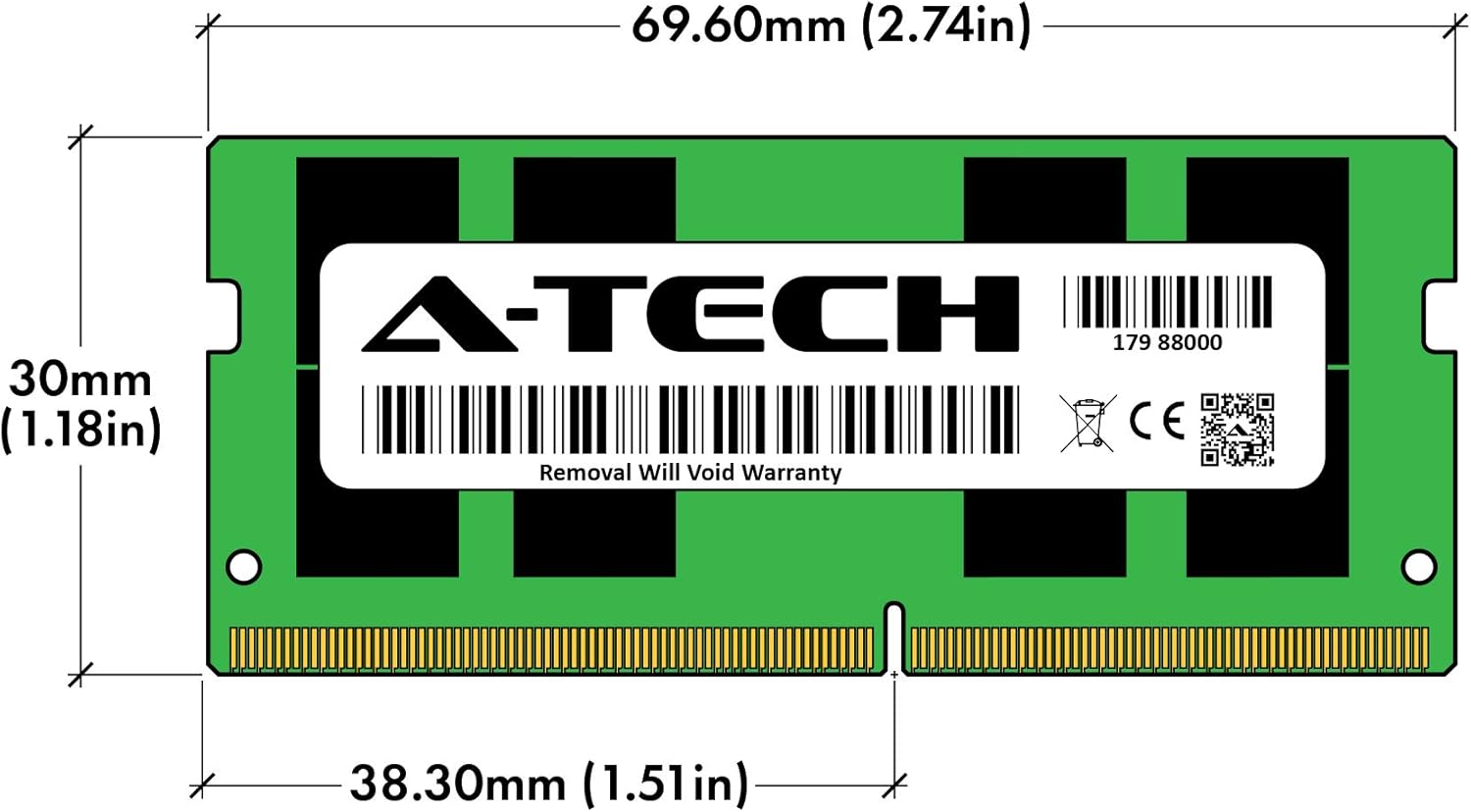 A-Tech 16 GB de RAM compatible con ASUS TUF Gaming F15 (Intel de 10 generación)  DDR4 2933MHz PC4-23400 SODIMM 1.2V 260 pines no ECC actualización