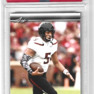 PSA 10 PATRICK “PAT” MAHOMES 2017 LEAF DRAFT ROOKIE CARD GRADED PSA GEM MINT 10 CHIEFS SUPERSTAR QUARTERBACK SUPERL BOWL CHAMP PSA 10 PATRICK “PAT” MAHOMES 2017 LEAF DRAFT ROOKIE CARD GRADED PSA GEM MINT 10 CHIEFS SUPERSTAR QUARTERBACK SUPERL BOWL CHAMP