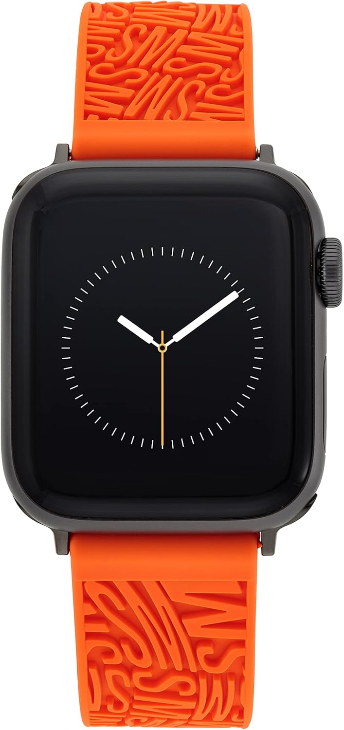 Steve Madden Correa de silicona de moda para Apple Watch, Moderno