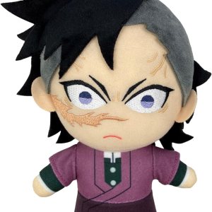 Great Eastern Entertainment Demon Slayer Genya Shinazugawa – Peluche de 8 pulgadas de alto Great Eastern Entertainment Demon Slayer Genya Shinazugawa – Peluche de 8 pulgadas de alto