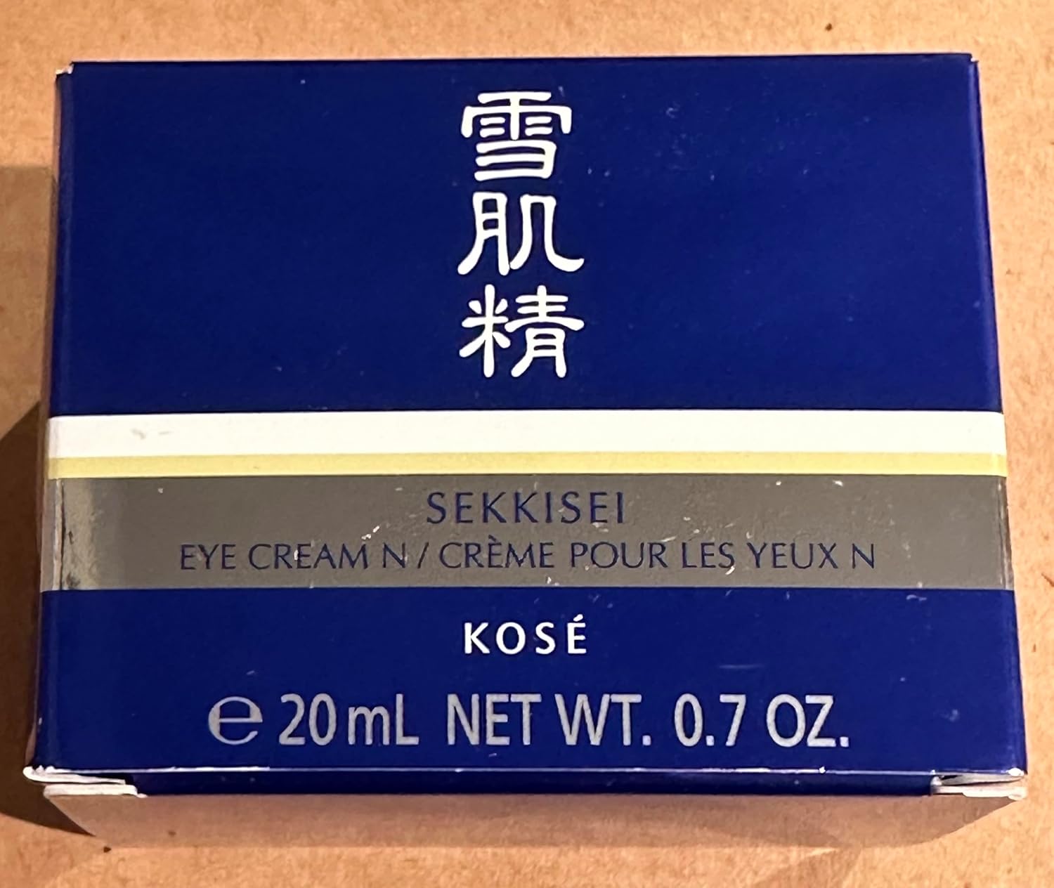 SEKKISEI Crema para ojos, ceramida y crema hidratante potenciadora de colágeno, 0.07 onzas