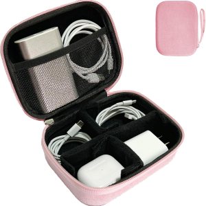 Organizador electrónico de viaje, estuche rígido de viaje pequeño, organizador de cables, bolsa de almacenamiento portátil impermeable para cable, Organizador electrónico de viaje, estuche rígido de viaje pequeño, organizador de cables, bolsa de almacenamiento portátil impermeable para cable,