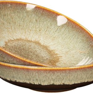 jinsongdafa Tazones grandes para pasta de 56 onzas, platos de sopa, juego de 2, para servir, ensalada, cena, plato hondoancho, microondas, horno, jinsongdafa Tazones grandes para pasta de 56 onzas, platos de sopa, juego de 2, para servir, ensalada, cena, plato hondoancho, microondas, horno,