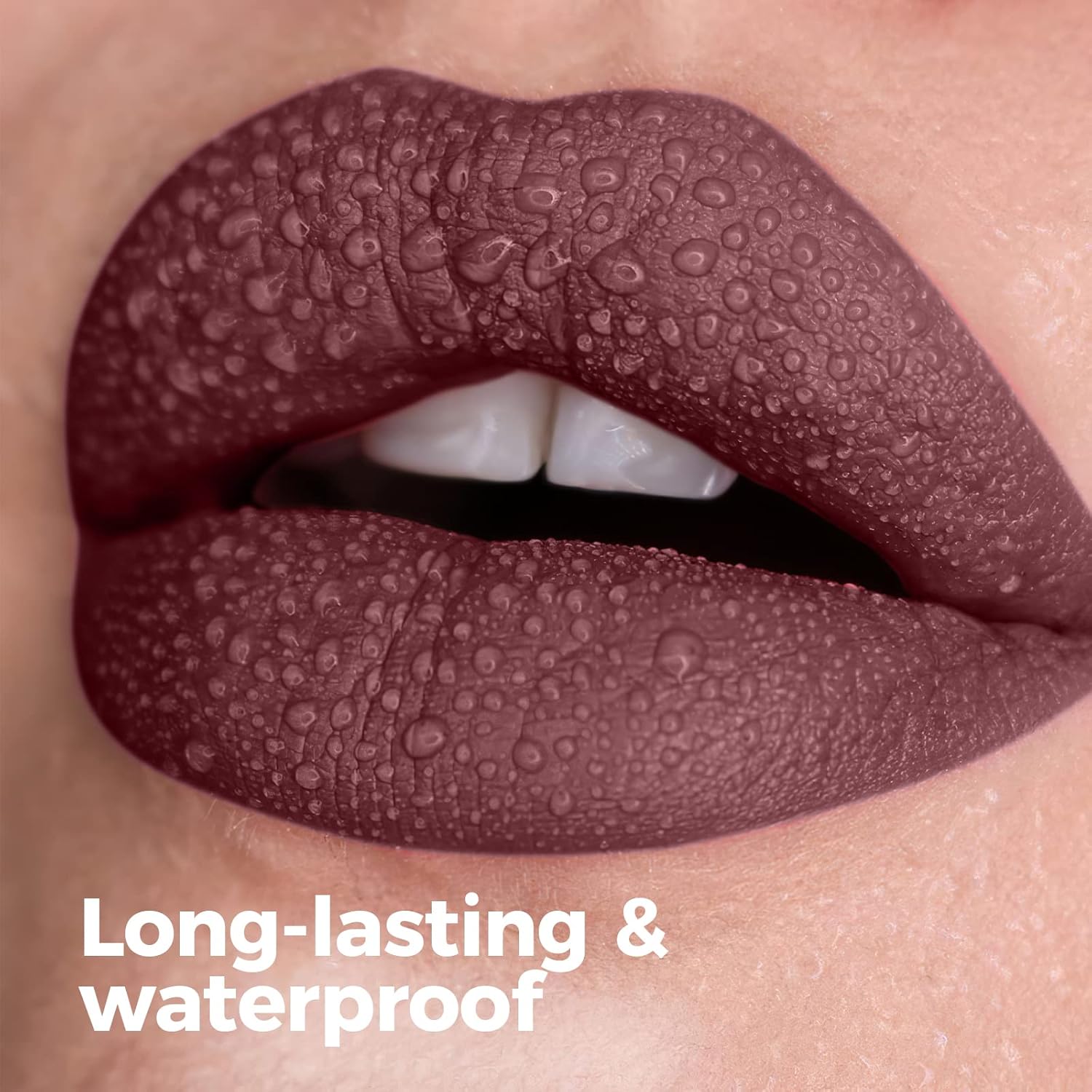 Lápiz labial líquido mate, negro oscuro, rojo, morado, mate, labiales mate, 24 horas originales, lápiz labial negro mate, a prueba de manchas y