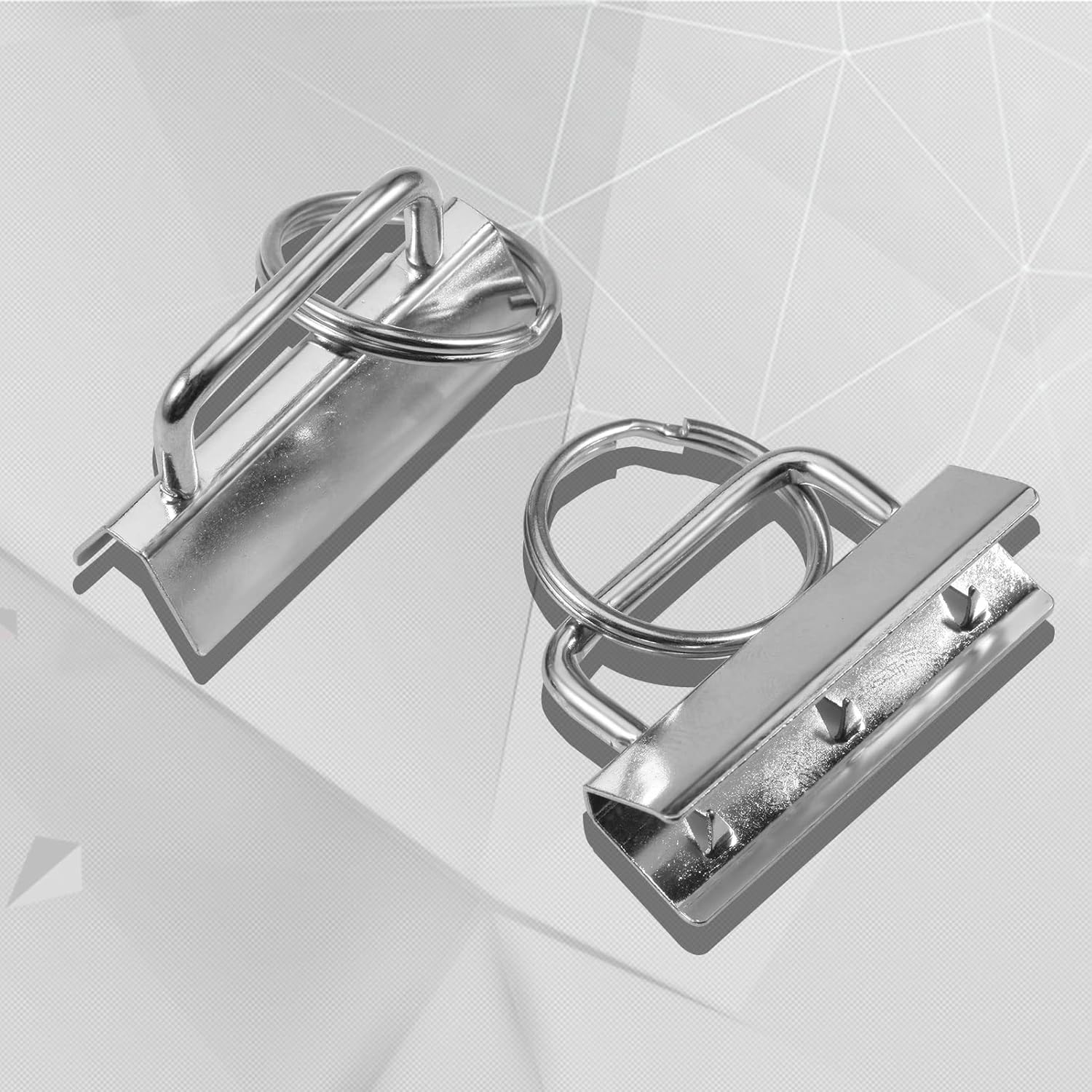 SPEEDWOX 25 piezas de herramientas para llavero con anillo dividido, juegos de pulseras de correas para manualidades