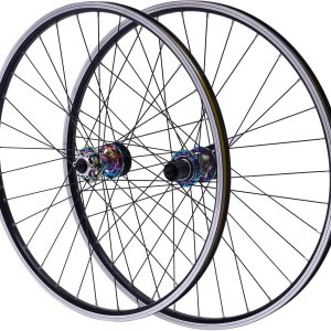 Juego de ruedas para bicicleta de montaña de 29 pulgadas, llantas MTB Juego de ruedas delanteras y traseras Tornillo de arranque para 789101112 Juego de ruedas para bicicleta de montaña de 29 pulgadas, llantas MTB Juego de ruedas delanteras y traseras Tornillo de arranque para 789101112