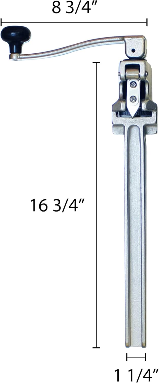 Thunder Grupo irtc014Heavy Duty Cuadro montado abrelatas, 35,6cm) por Thunder Grupo