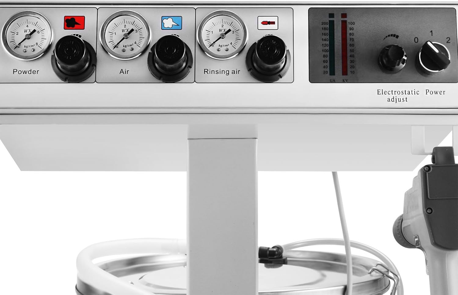 Vevor 50W 45L Mophorn máquina de recubrimiento electrostática en polvo