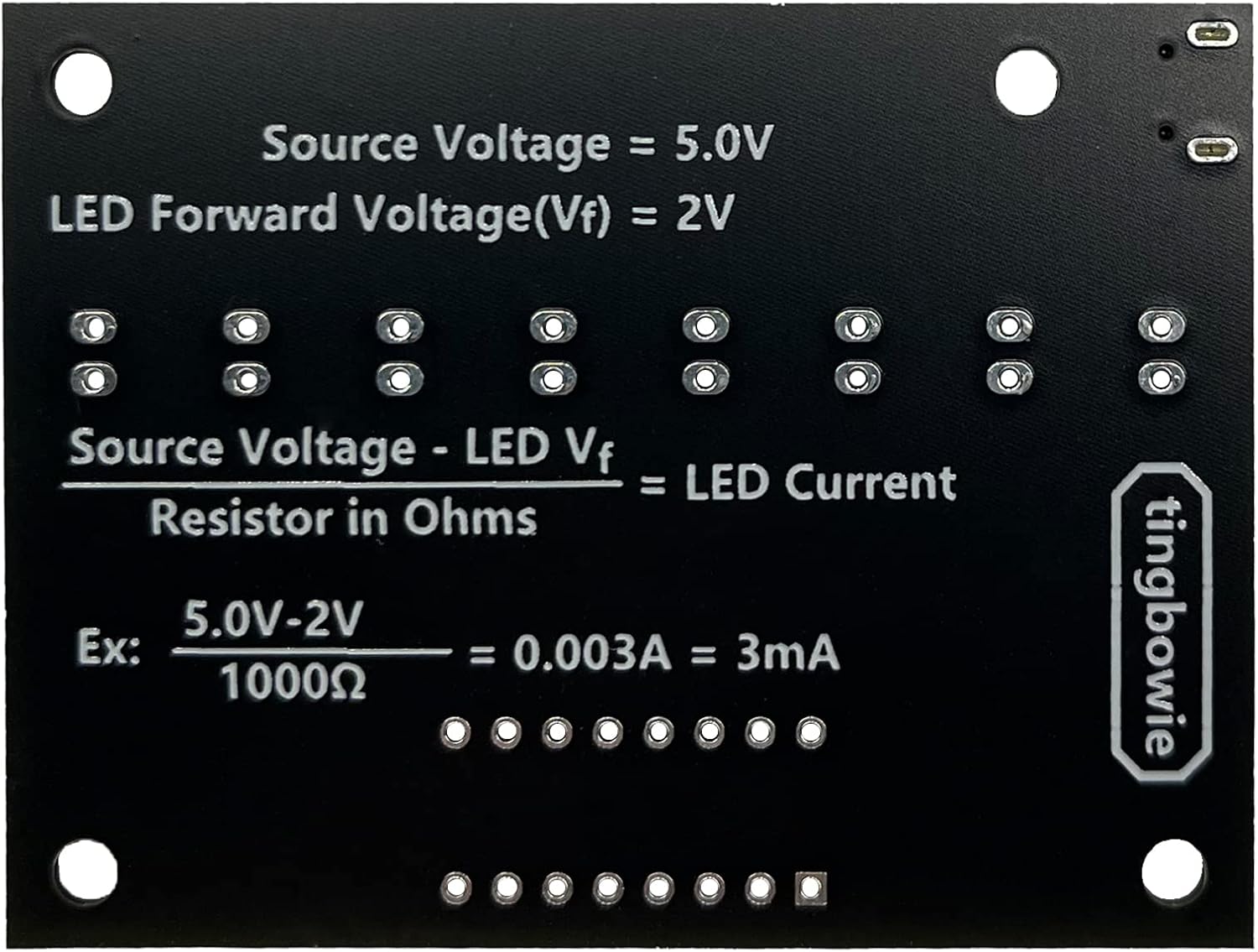 Kit de práctica de soldadura DIY Práctica Circuito Electrónico Proyecto Resistor Tablero de Aprendizaje