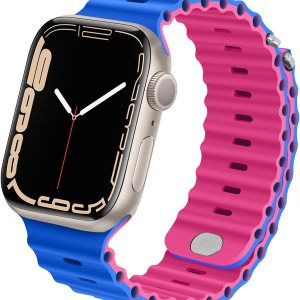 Anlinser Bands Compatible with Apple Watch Band 41mm 40mm 38mm, Adjustable Loop Designed for Apple Watch SE Series 9 8 7 6 5 4 3 Anlinser Bands Compatible with Apple Watch Band 41mm 40mm 38mm, Adjustable Loop Designed for Apple Watch SE Series 9 8 7 6 5 4 3