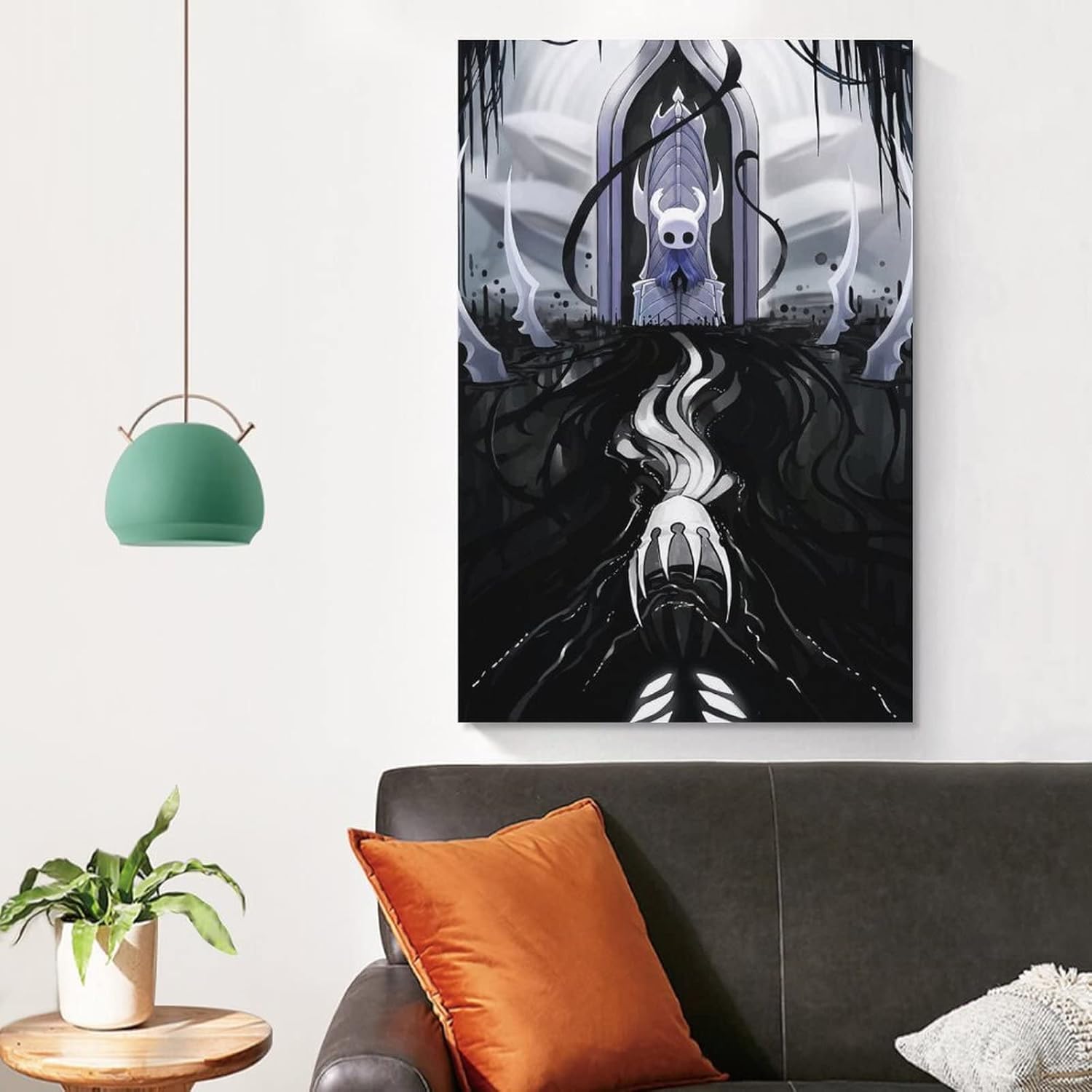 SNKB Póster de caballero hueco, pintura decorativa, lienzo, arte de pared, para sala de estar, dormitorio, 08 x 12 pulgadas (7.9 x 11.8 in)