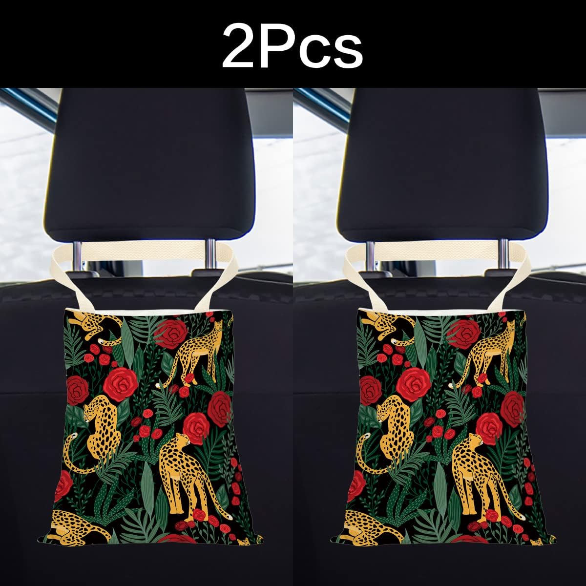 Bolsa de basura para automóvil, bolsa de basura para automóvil, bolsa de basura para colgar en el automóvil, impermeable, organizador de asiento