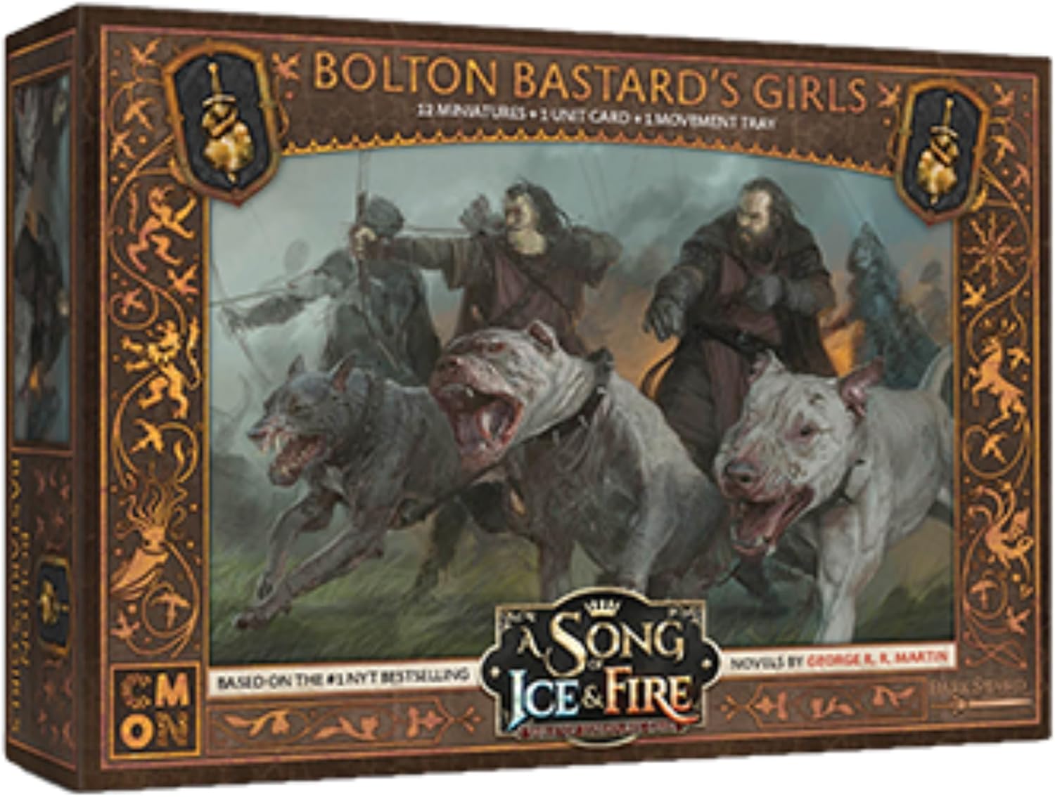Miniaturas de mesa A Song of Ice and Fire Bolton Bastard’s Girls Unit Box  Juego de estrategia para adolescentes y adultos  A partir de 14 años  2