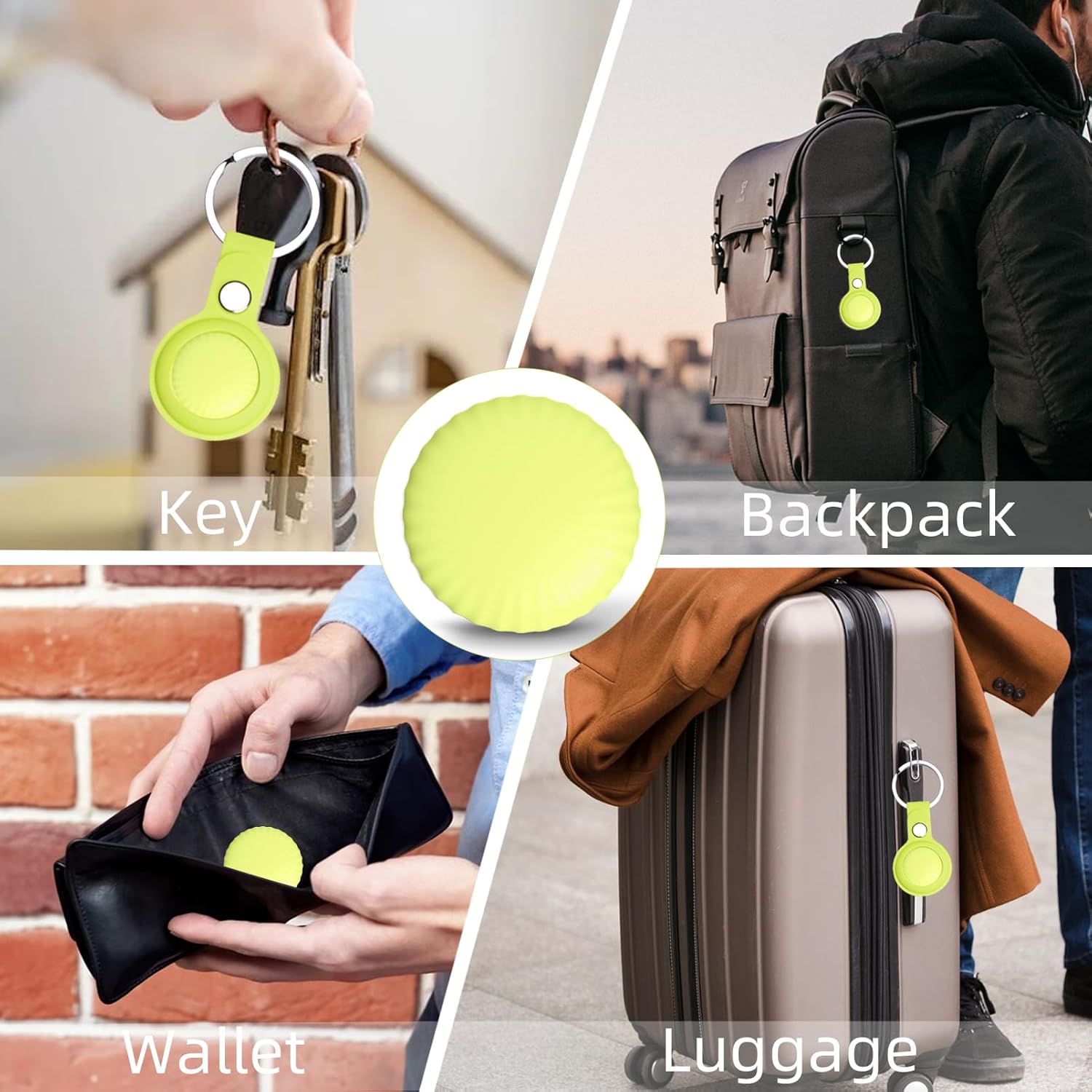 Localizador de llaves, rastreador de billetera StarTag, MangoTek Bluetooth Smart Tracker Tag funciona con Apple Find My (solo iOS), rastreador de
