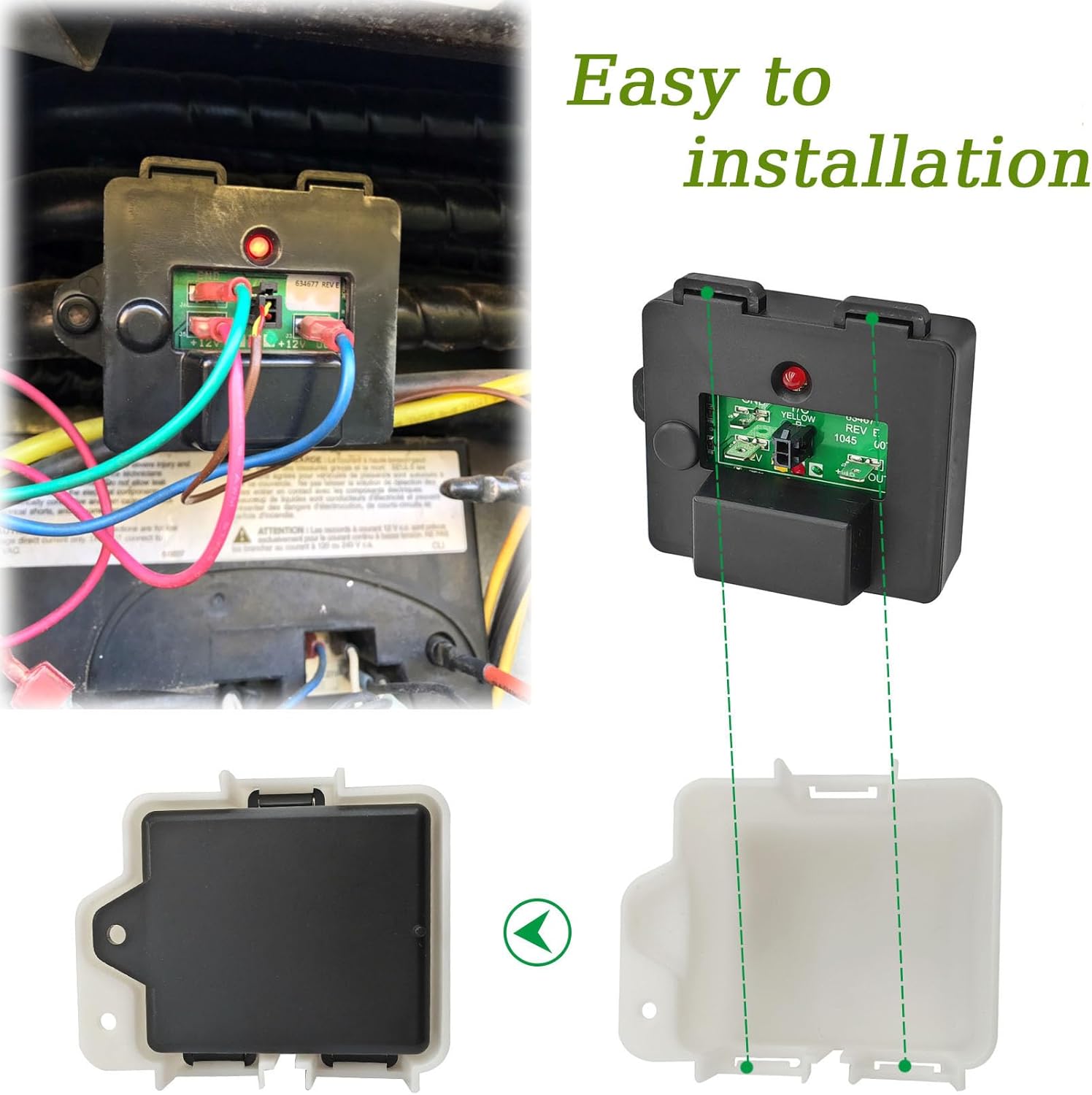 637360 Kit de control de monitor de temperatura para modelos 2118 y 1210 que garantiza una refrigeración y seguridad óptimas, protege tu