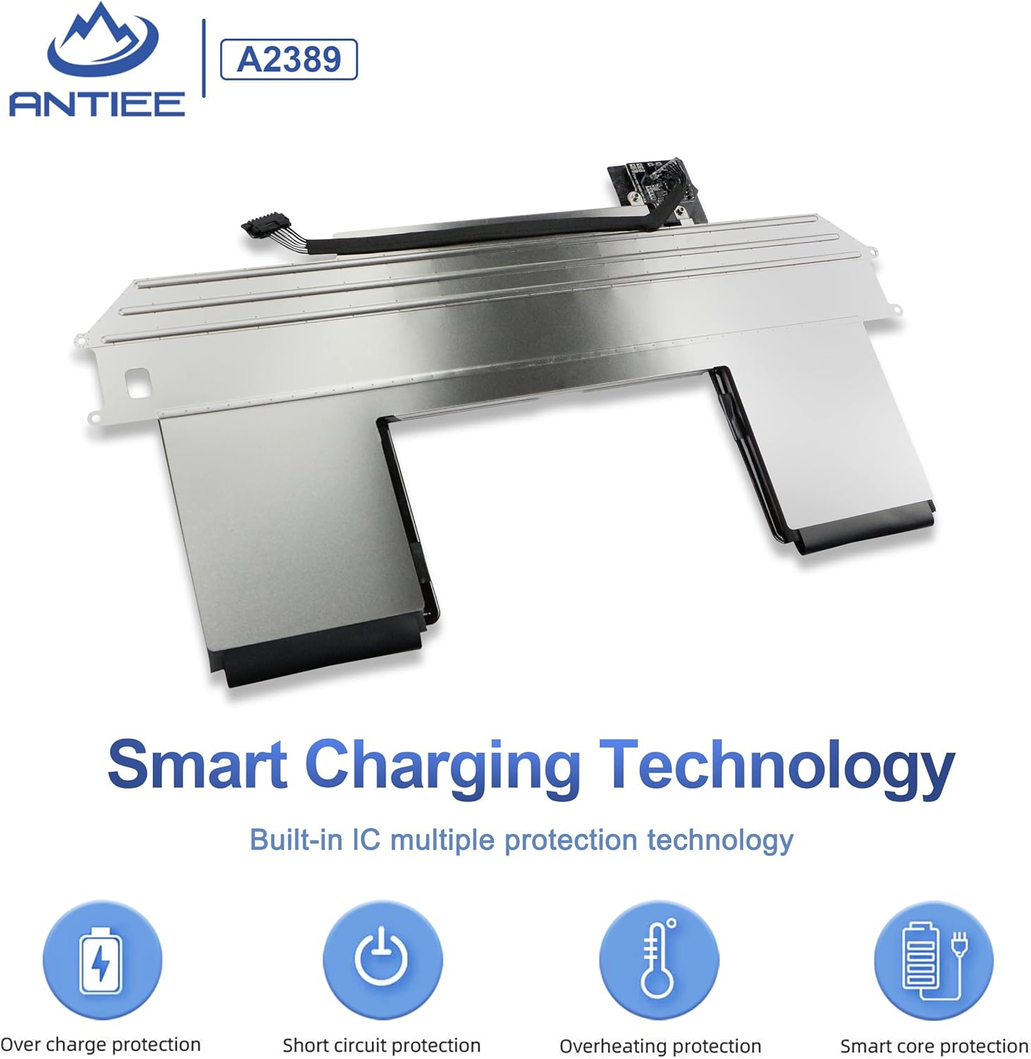 Reemplazo de batería A2337, batería A2389 compatible con MacBook Air de 13 pulgadas (M1, 2020) EMC 3598 MGN53LLA MGN83LLA MGN63LLA MGN93LLA MGND3LLA