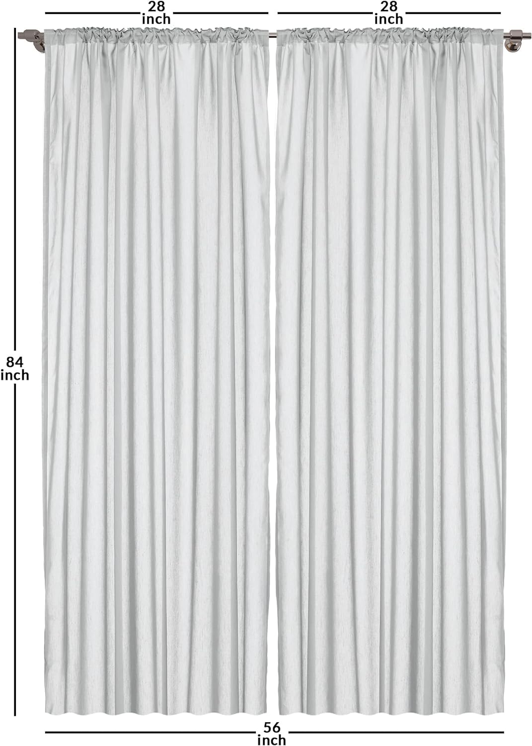Lunarable – Paneles de cortinas multicolor